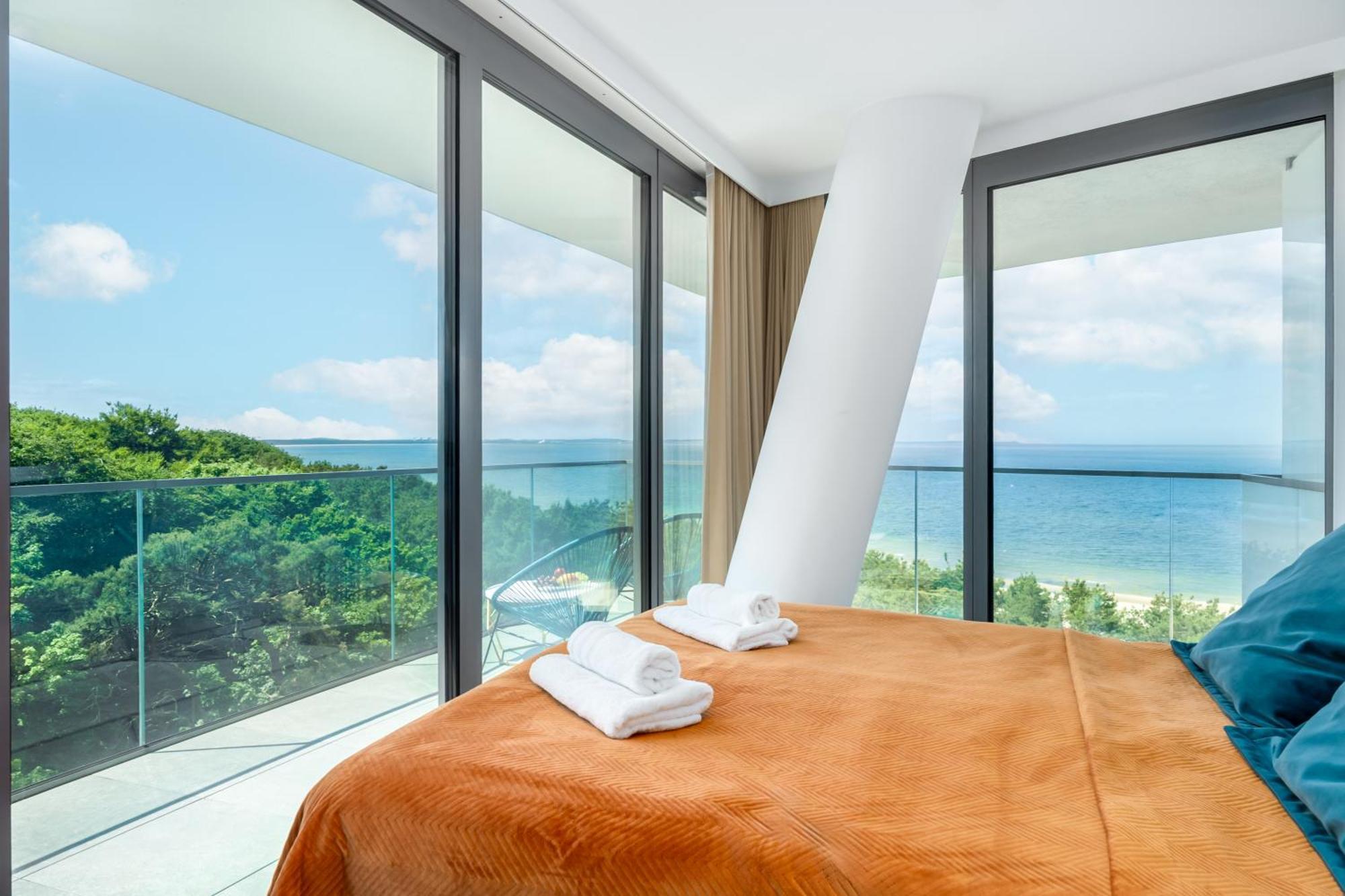 Wave Private Apartament - Sea View Мендзыздрое Экстерьер фото